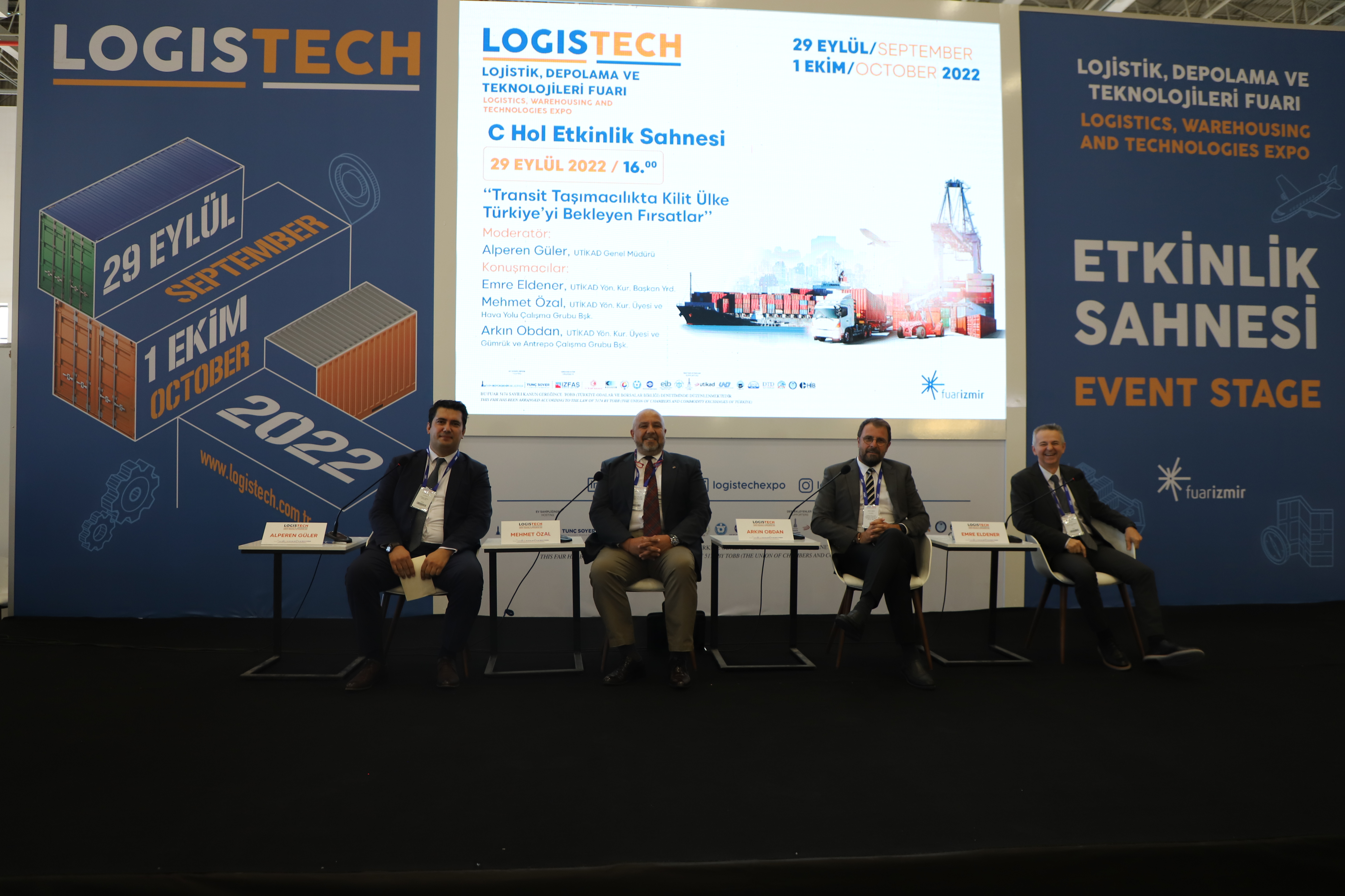 İzmir Logistech "Opportunities Awaiting Turkey as The Key Country in Transit Transport" Panel Was Held